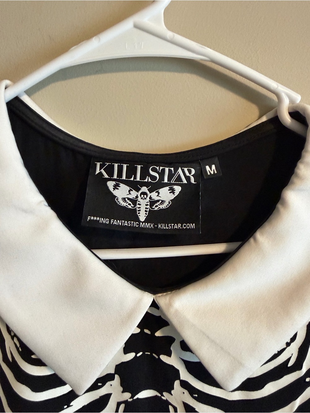 KILLSTAR Skeleton Collar Dress - Picture 3 of 3